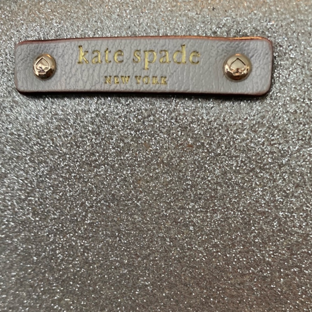 Kate Spade Haven Lane Hani Silver Glitter Bag - Picture 5 of 8